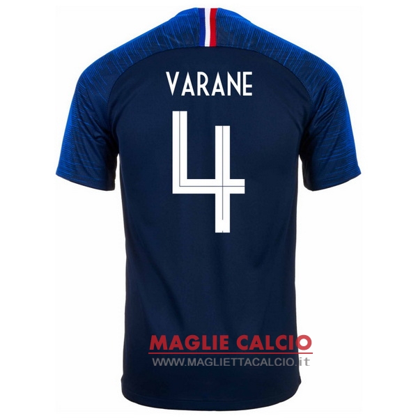 nuova maglietta francia 2018 varane 4 prima